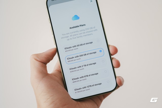Apple tăng giá iCloud+ tại Việt Nam, gói 50 GB tăng mạnh nhất - Ảnh 1