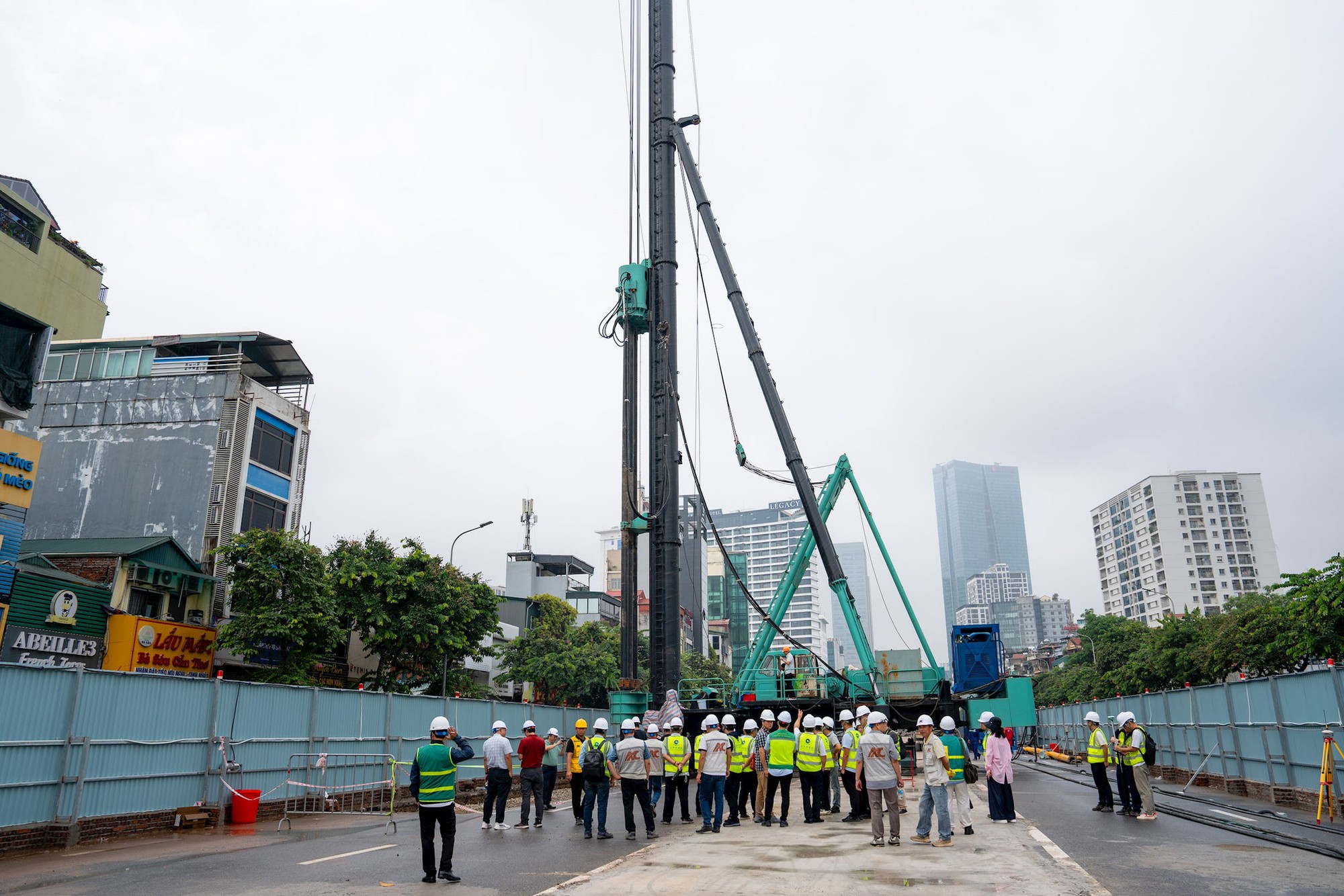 Khởi công Ga S1 Quần Ngựa, mở rộng thi công đồng bộ tuyến metro số 5