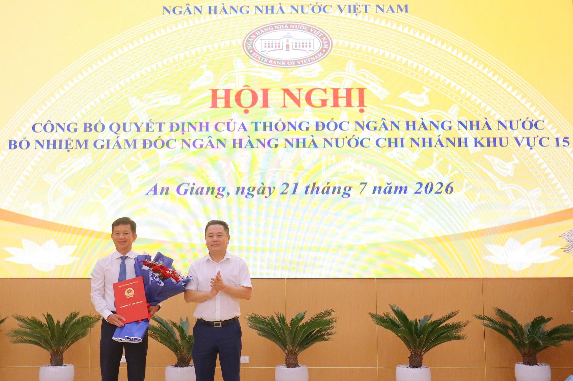 Ông Trần Văn Phước được bổ nhiệm làm Giám đốc NHNN Khu vực 15 - Ảnh 1