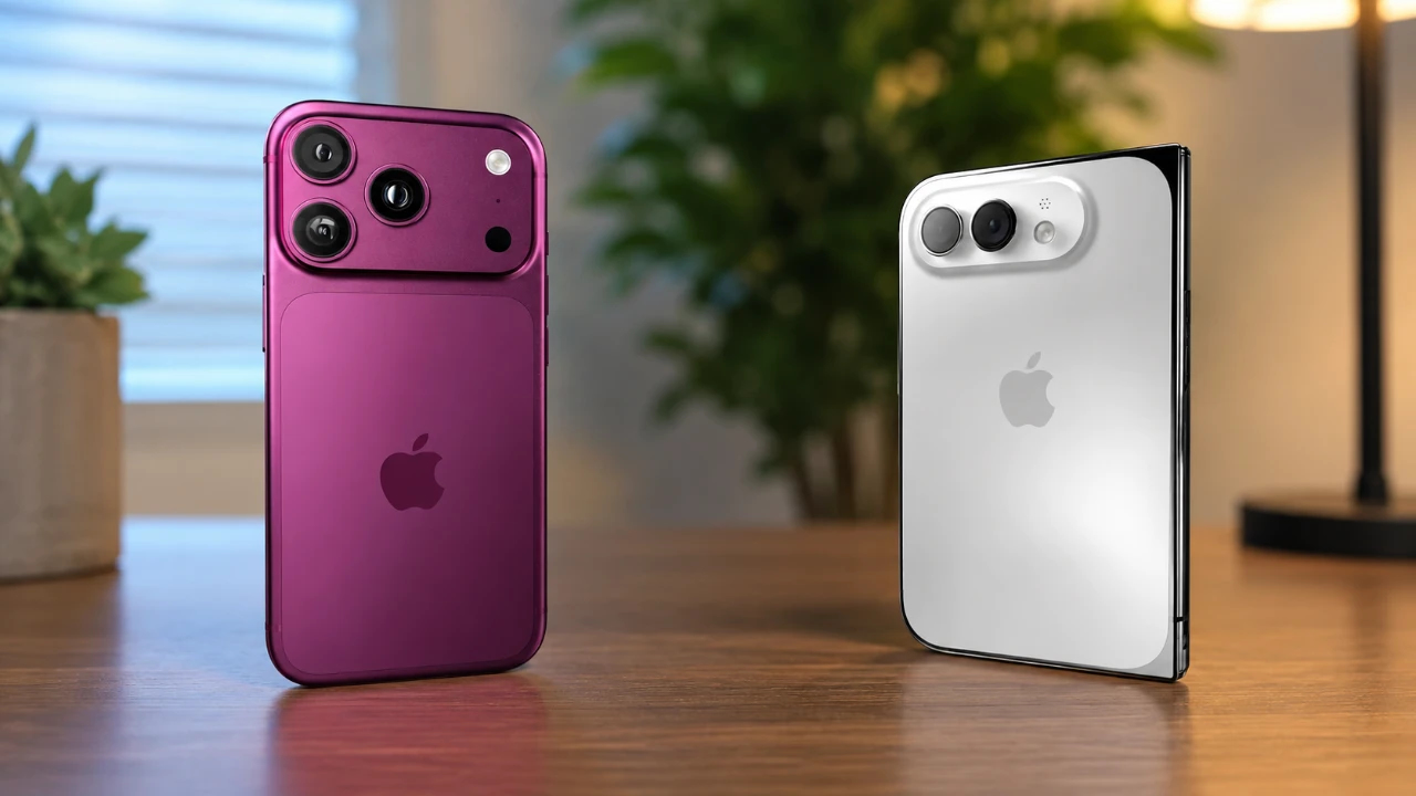 Lộ diện iPhone 18 Pro Max màu mới và iPhone gập đầu tiên
