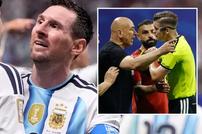 Messi, Argentina và những tiếng còi khiến FIFA đối mặt cuộc khủng hoảng niềm tin ở World Cup - Ảnh 1