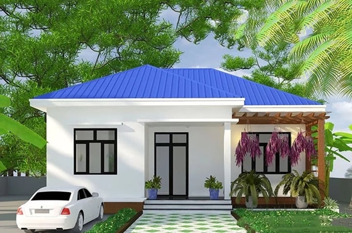 Xây nhà cấp 4 mái tôn 80m² hết bao nhiêu tiền? - Ảnh 1