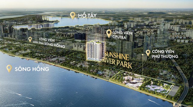 Có quỹ căn linh hoạt bậc nhất thị trường, dự án ba mặt hướng sông của Sunshine gây chú ý tại Tây Hồ Tây - Ảnh 1