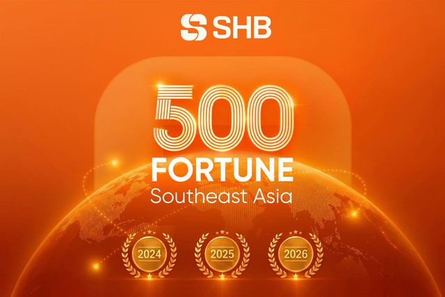 SHB vào top 200 Fortune Đông Nam Á, Top 10 ngân hàng thương mại uy tín