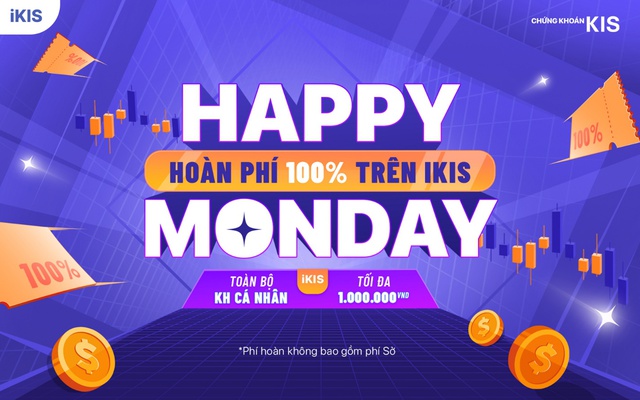 Giao dịch đầu tháng, nhà đầu tư được hoàn 100% phí trên iKIS - Ảnh 1