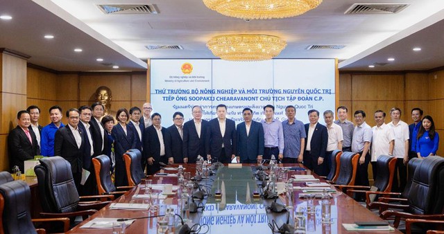 Tập đoàn C.P. mở rộng đầu tư tại Việt Nam, thúc đẩy chế biến sâu và xuất khẩu - Ảnh 1