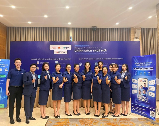 MB đồng hành cùng hộ kinh doanh trước những quy định thuế mới - Ảnh 1