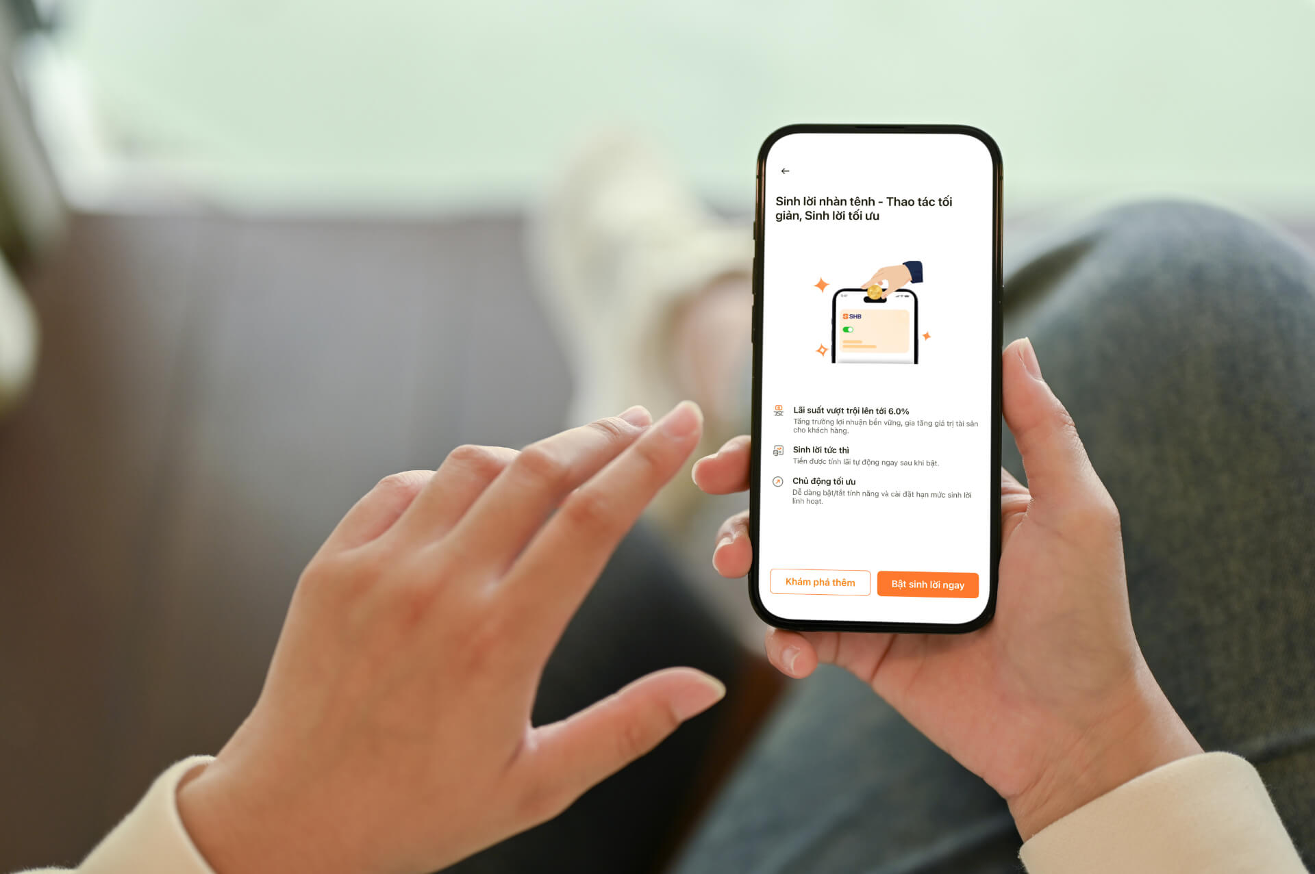 Sinh lời nhàn tênh khác gì với tài khoản thanh toán thông thường? - Ảnh 1
