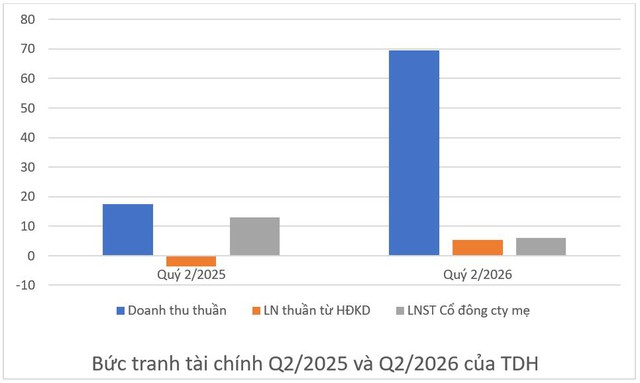 Báo lãi mảng cốt lõi, Nhà Thủ Đức (TDH) bứt phá doanh thu quý 2