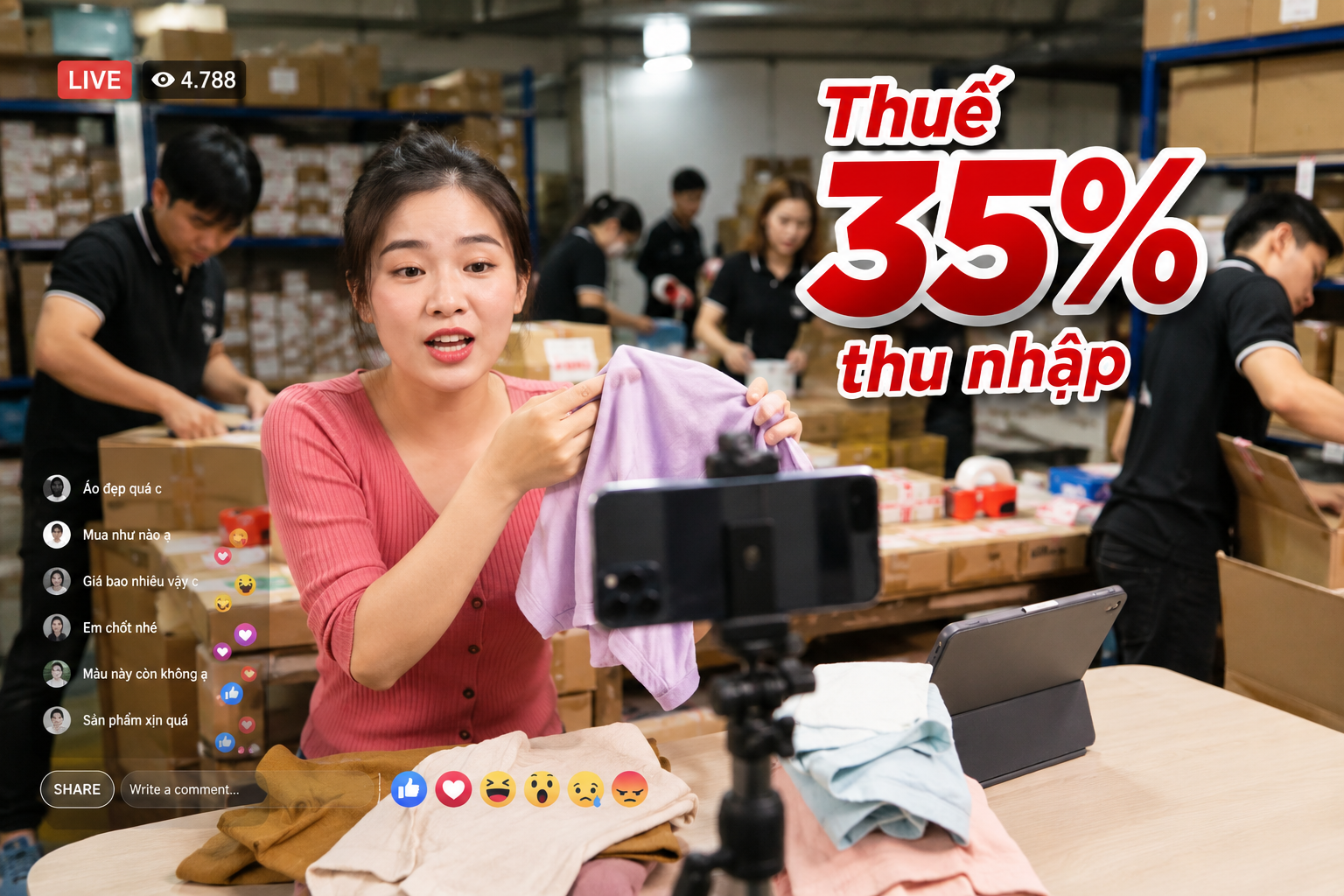 Cú sốc thuế với người kinh doanh online: Thực nhận chỉ hơn 100 triệu đồng nhưng bị truy thu thuế tới 700 triệu đồng, vì sao? - Ảnh 1