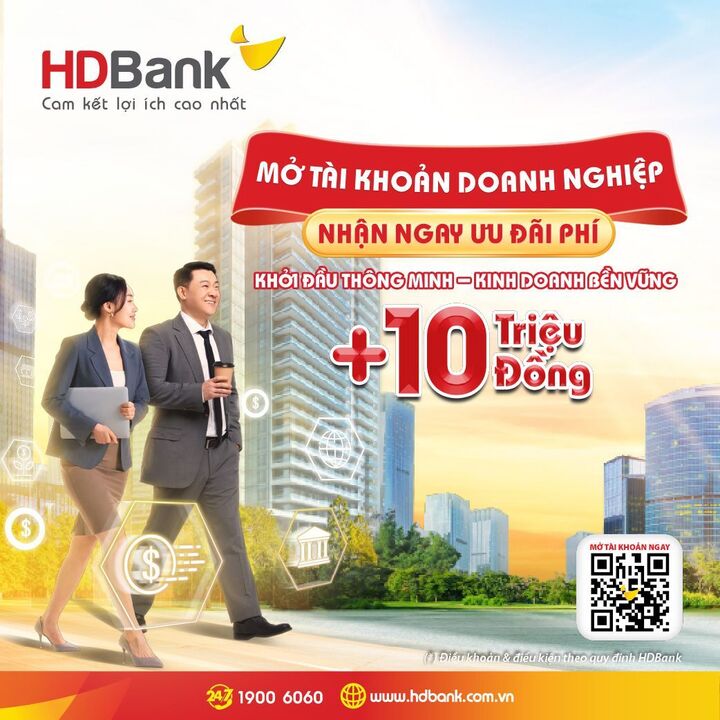 HDBank tung loạt ưu đãi tài chính hấp dẫn, tiếp sức cho doanh nghiệp - Ảnh 1