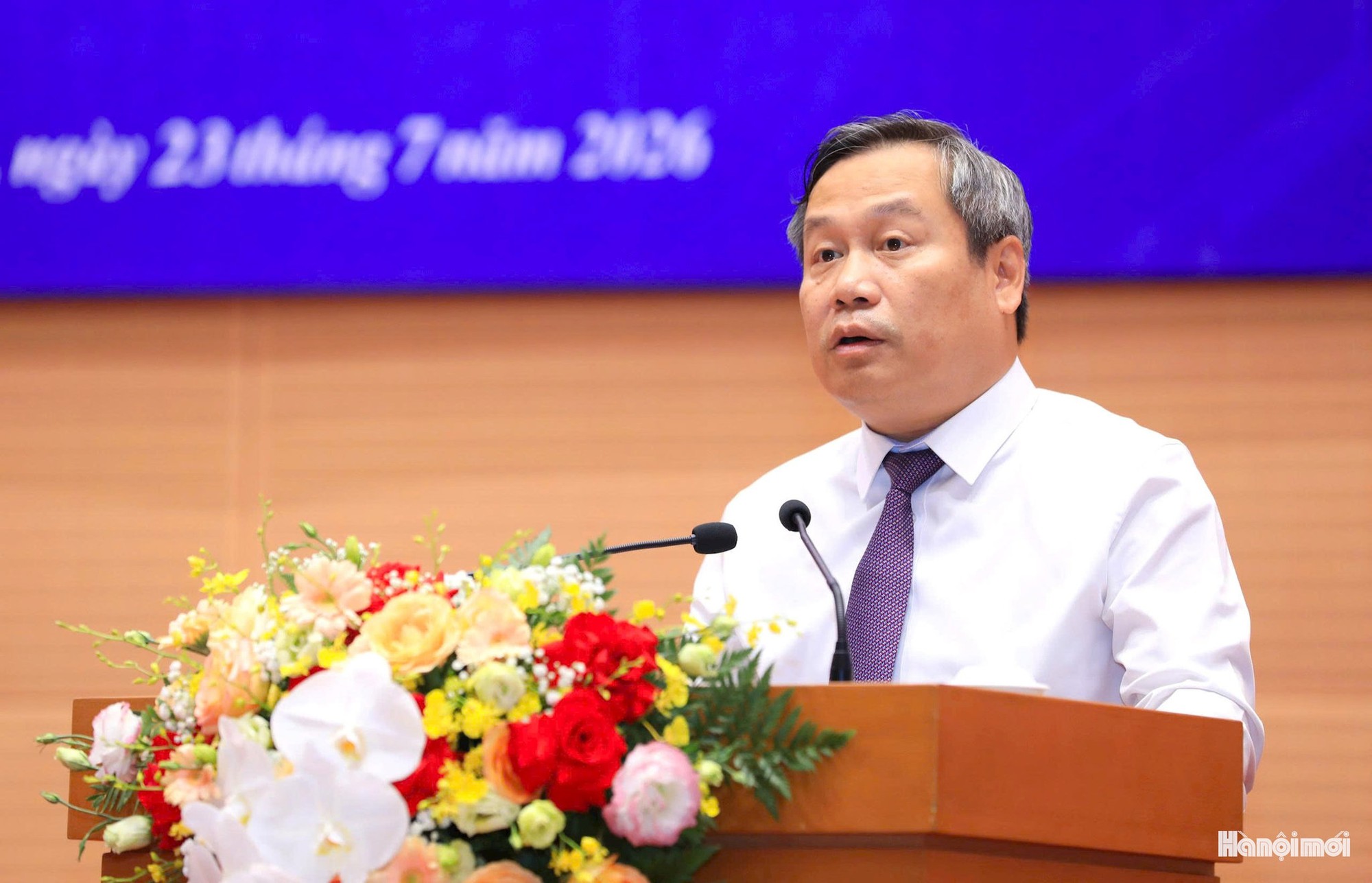 Chủ tịch UBND thành phố Hà Nội Vũ Đại Thắng: Trong 10 ngày kể từ khi tiếp nhận, các sở, ngành phải trả lời kiến nghị của doanh nghiệp - Ảnh 1