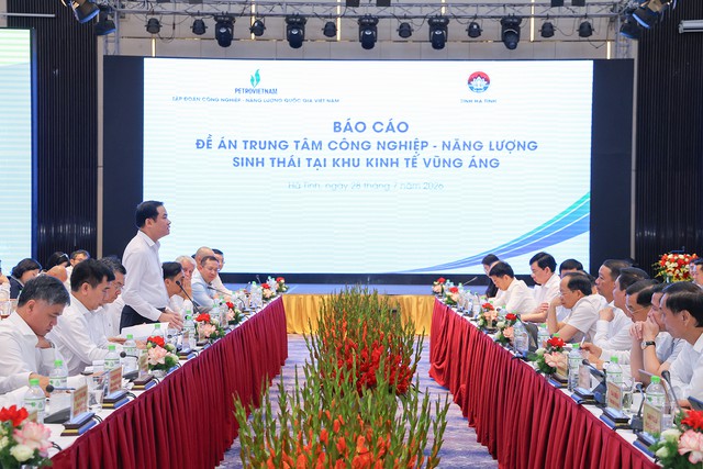 Petrovietnam và Hà Tĩnh hợp tác nghiên cứu Trung tâm Dữ liệu LNG