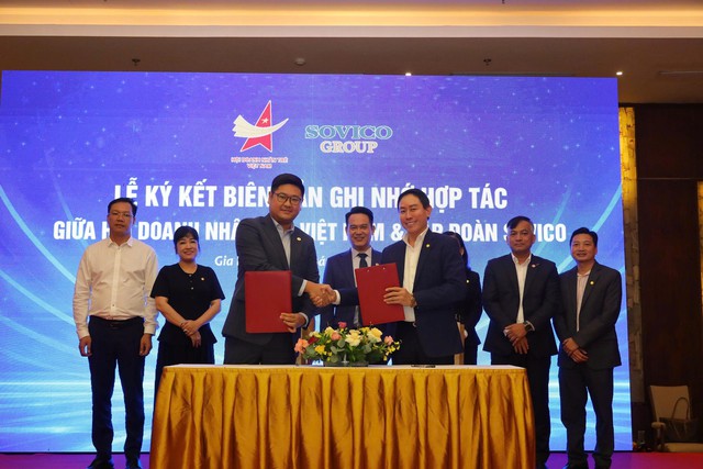 Hội Doanh nhân trẻ Việt Nam và Tập đoàn Sovico ký hợp tác chiến lược - Ảnh 1