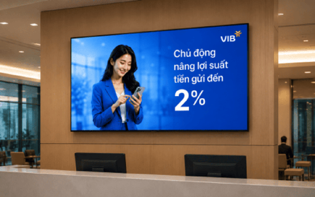 VIB Up: Tặng đến 2%/năm lãi cho tiền gửi theo tháng cùng loạt đặc quyền thành viên - Ảnh 1