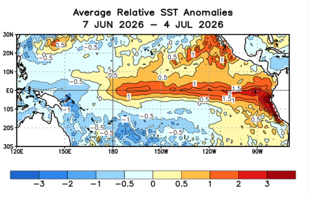 81% El Nino sẽ phát triển thành 'siêu El Nino' vào cuối năm nay - Ảnh 1