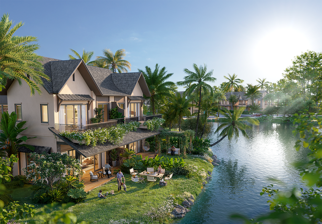Ecopark ra mắt biệt thự đảo The Palm Island tại đại đô thị xanh lớn bậc nhất miền Trung