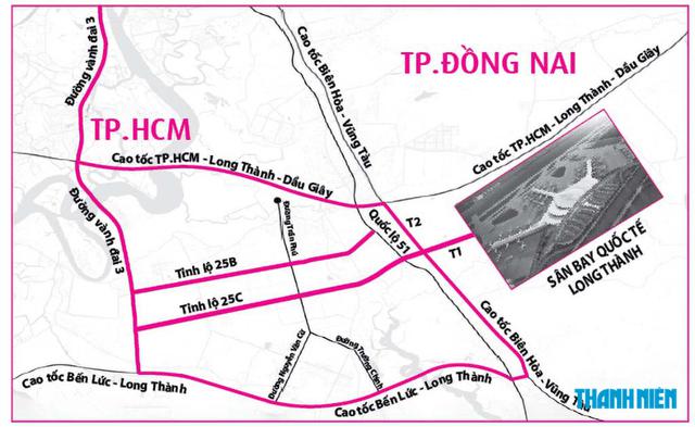 Từ TP.HCM đi sân bay Long Thành thế nào?
