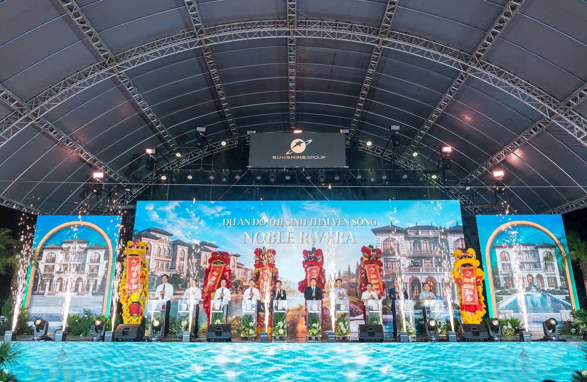 Sau sự kiện khởi công đô thị sinh thái 2 tỷ USD, lộ diện chuỗi dự án liên hoàn của Sunshine Group quanh đại lộ Tây Thăng Long