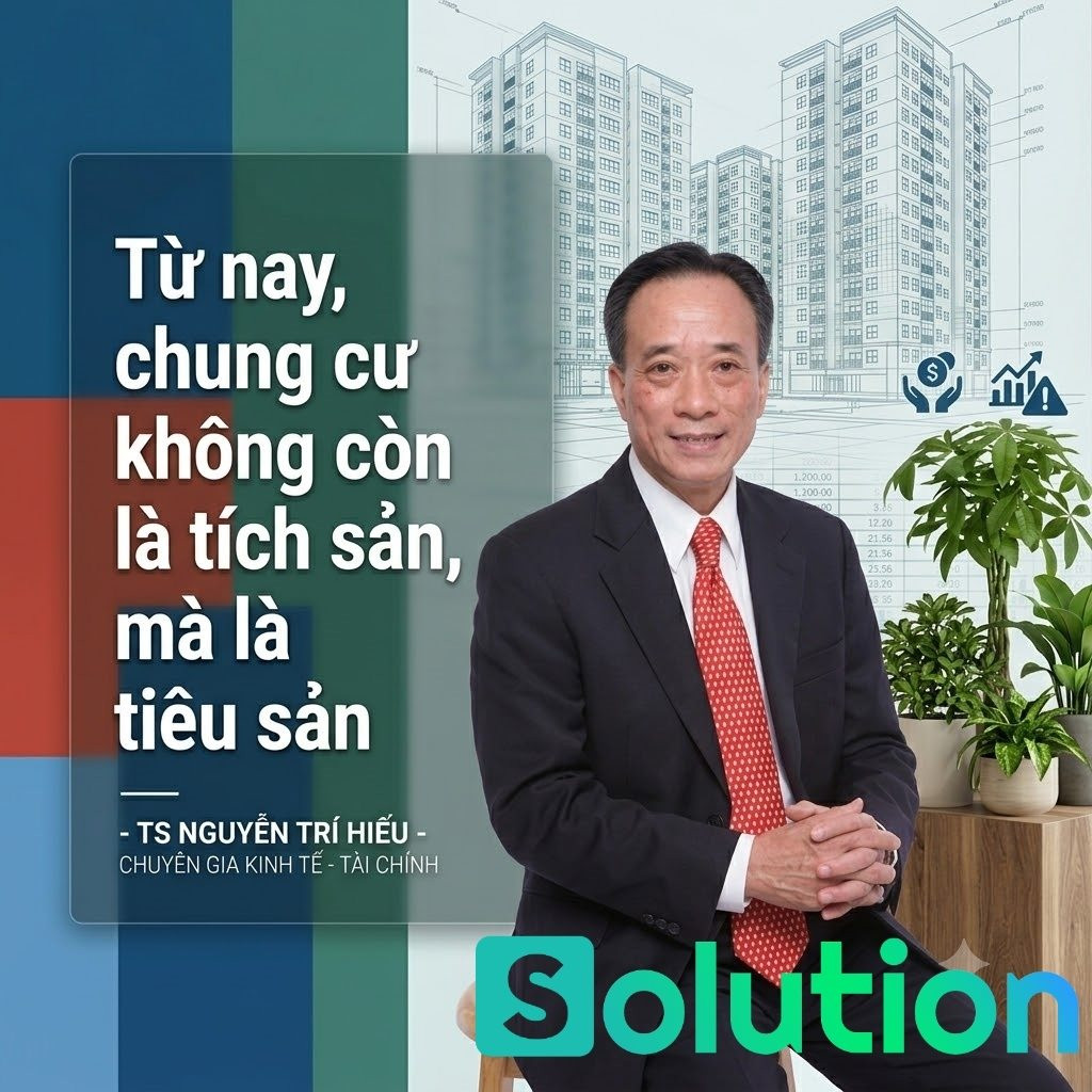 “Từ nay, chung cư không còn là tích sản, mà là tiêu sản”