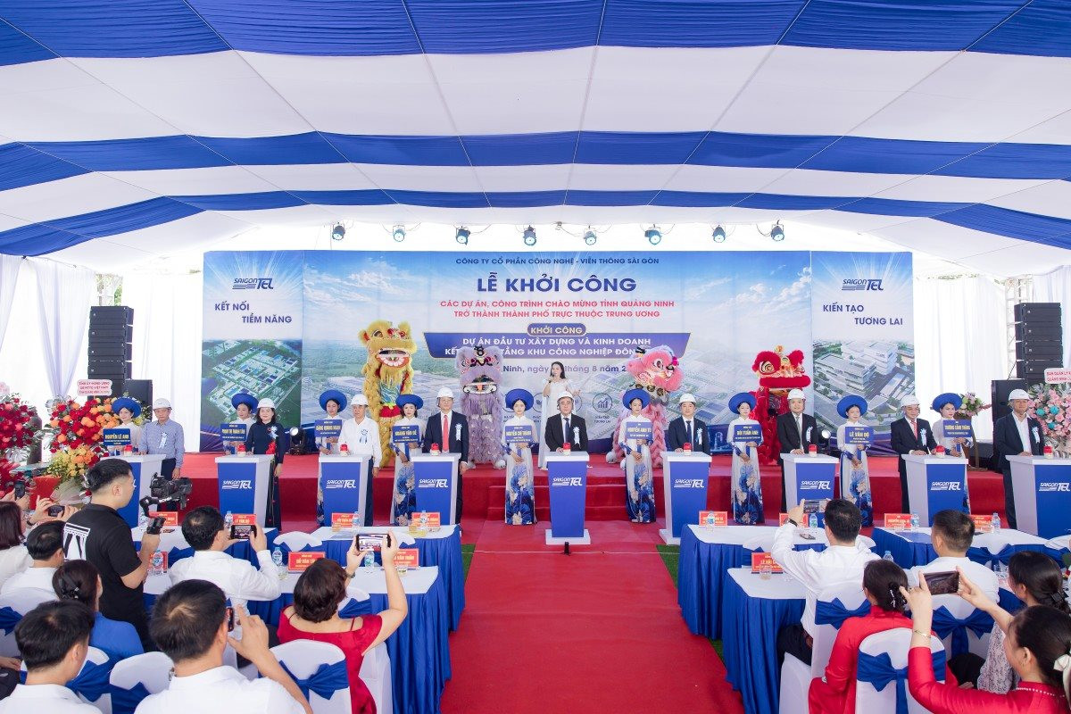 Công ty của ông Đặng Thành Tâm khởi công Khu công nghiệp hơn 1.500 tỷ đồng tại Quảng Ninh
