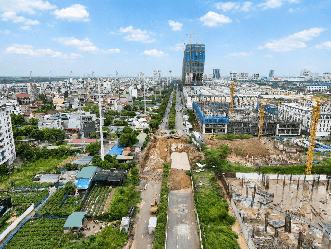 Ciputra gỡ nút thắt hạ tầng kéo dài một thập kỷ, loạt dự án của Sunshine tại đây đang có tiến độ ra sao?