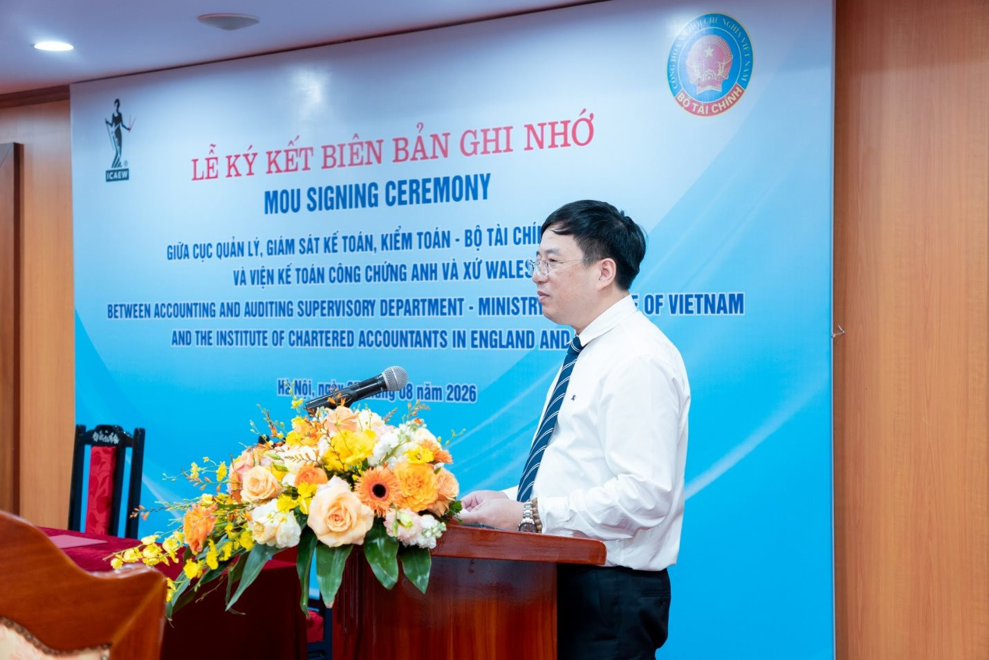 ICAEW và Cục Quản lý, giám sát kế toán, kiểm toán - Bộ Tài chính ký kết gia hạn hợp tác