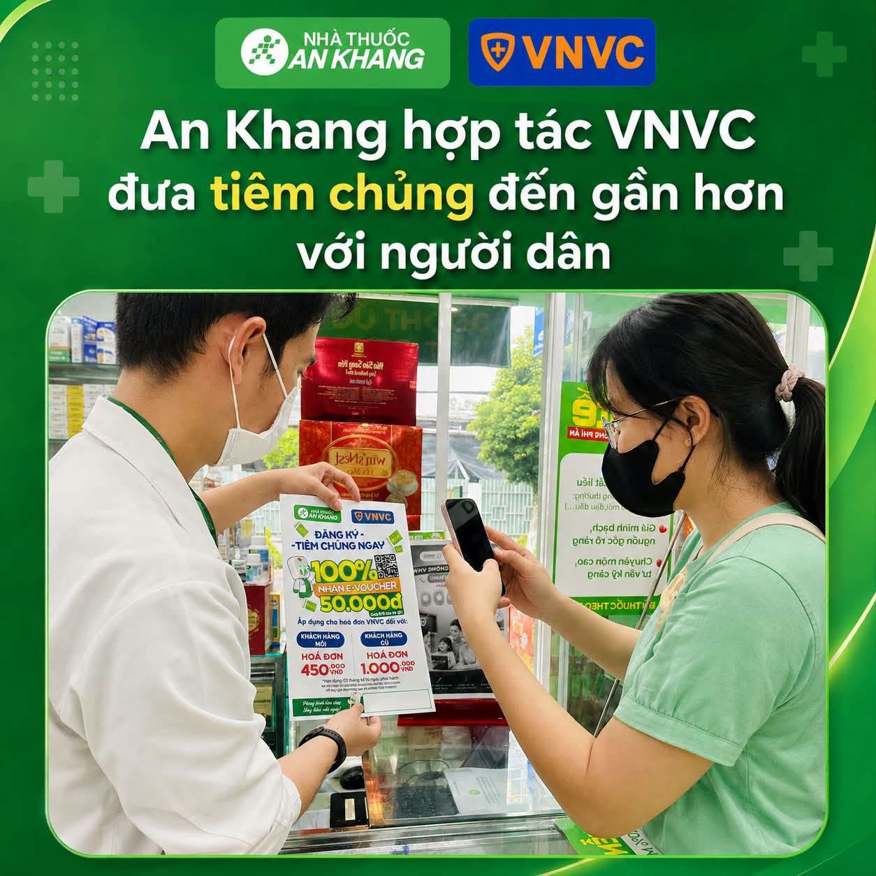 Nóng: Nhà thuốc An Khang hợp tác với VNVC