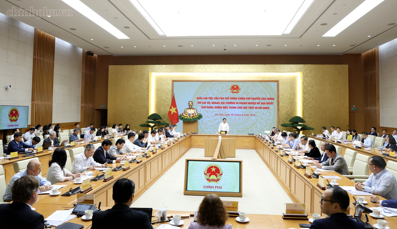 Phó Thủ tướng Nguyễn Văn Thắng: Xử lý đến cùng các vướng mắc, không đẩy doanh nghiệp đi vòng