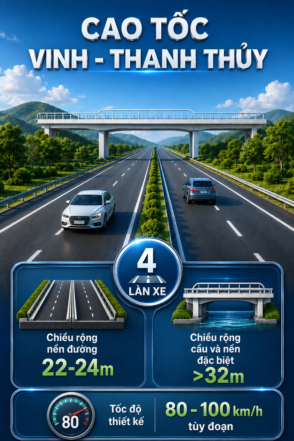 Việt Nam sắp có cao tốc 60km kết nối tới nước láng giềng: Liên danh Sơn Hải trúng thầu hơn 5.000 tỷ đồng