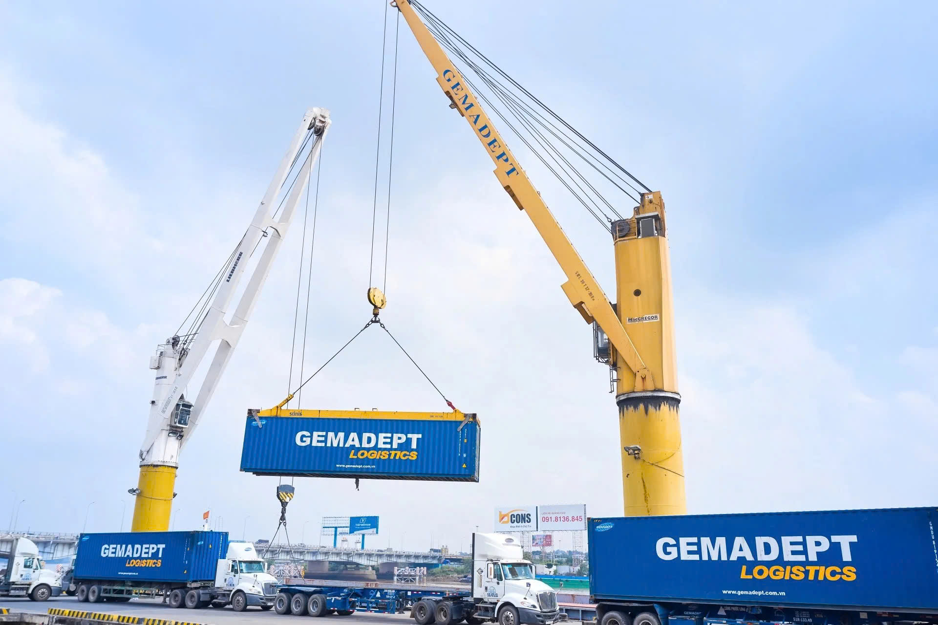 Gemadept hoàn tất phát hành gần 6,4 triệu cổ phiếu cho cán bộ nhân viên