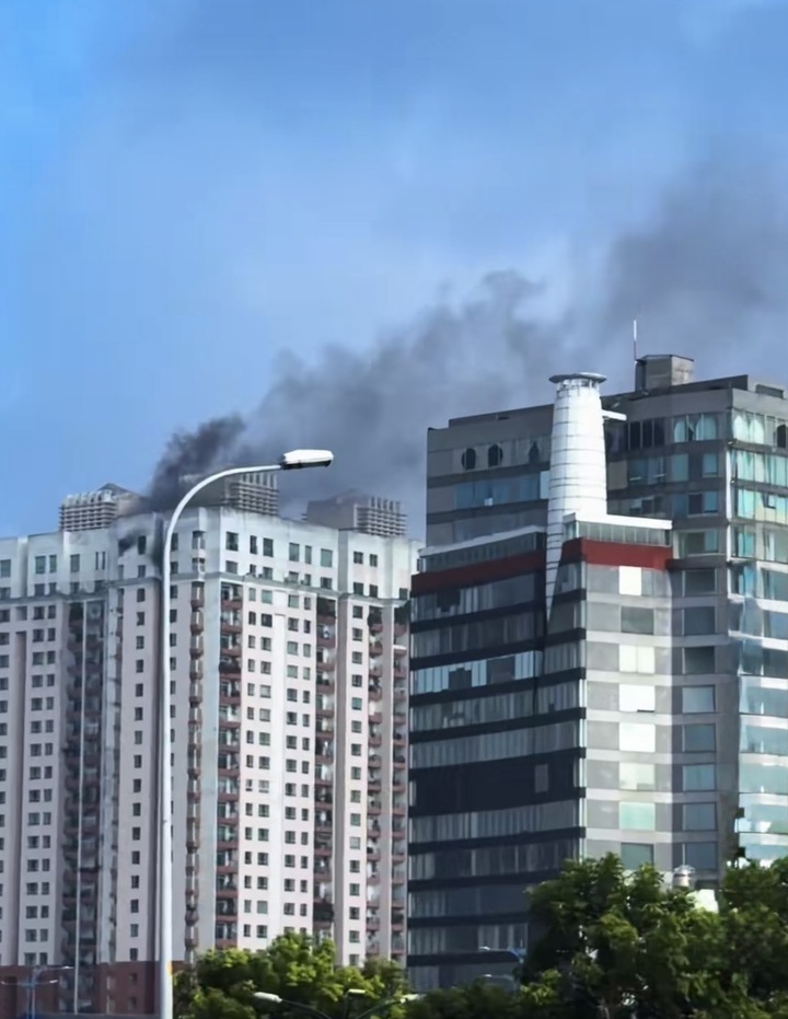 Cháy căn hộ cao ốc Phúc Thịnh ở TP.HCM