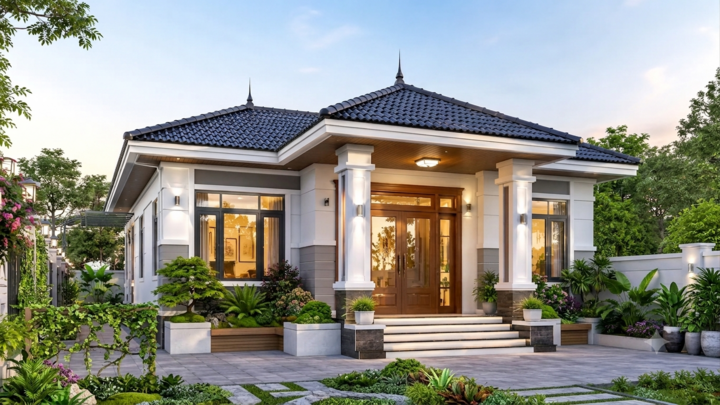Xây nhà mái Nhật 9x20m khoảng bao nhiêu tiền?
