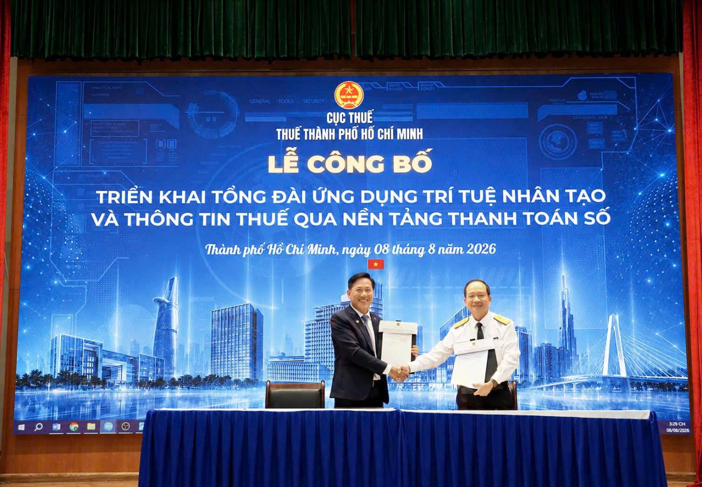 Thuế TP.HCM ứng dụng AI hỗ trợ người nộp thuế tra cứu thông tin trên nền tảng thanh toán VNPAY