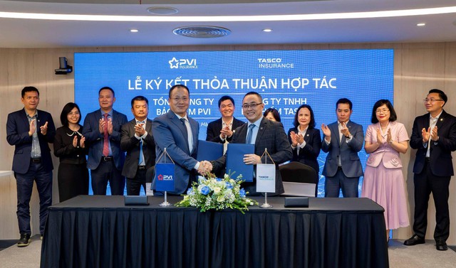 Tasco hợp tác đa lĩnh vực cùng Bảo hiểm PVI, mở rộng giá trị cho khách hàng trong hệ sinh thái ô tô