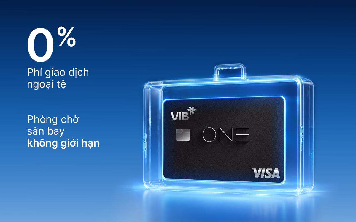 VIB One Card: Một chiếc thẻ, mở ra nhiều lớp đặc quyền