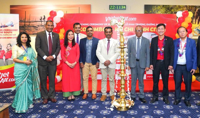 Vietjet khai trương đường bay thẳng Colombo - TP.HCM, mở lối đến đảo quốc Sri Lanka