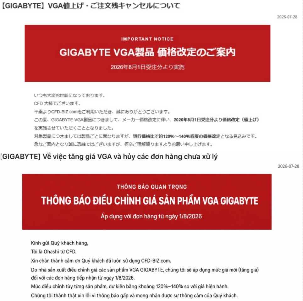 Giá card đồ họa dậy sóng ở châu Á, game thủ Việt Nam có “dính bão”?