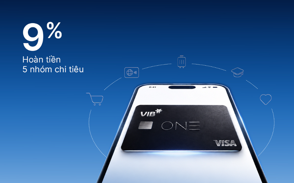 VIB One Card: Từ nhiều chiếc thẻ đến một chiếc thẻ cho mọi nhu cầu chi tiêu