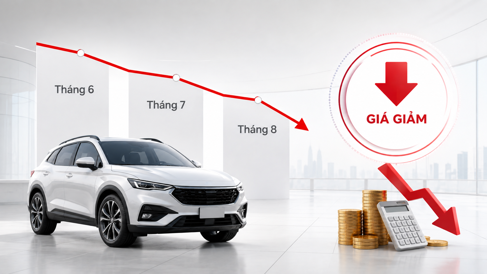Giá ô tô tháng sau rẻ hơn tháng trước - bao giờ 'chạm sàn'?