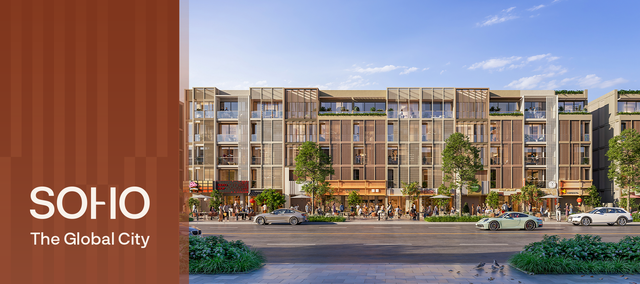 Hai không gian tại SOHO The Global City: Hai nhịp sống và kinh doanh song hành