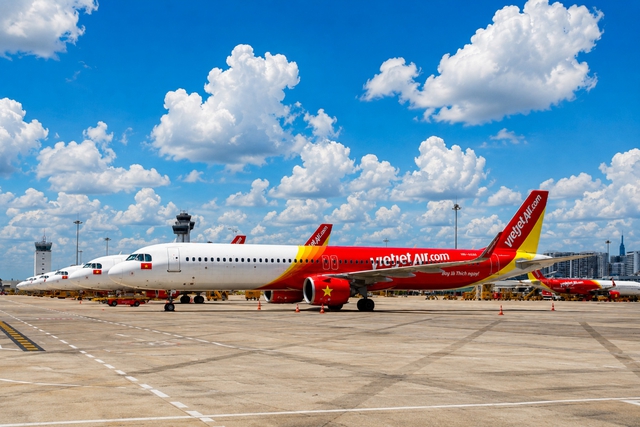 Vietjet sẵn sàng phục vụ hành khách trong dịp cao điểm Quốc khánh 2.9