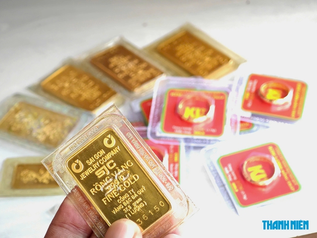 Giá vàng nhẫn tăng vọt qua 151, triệu đồng/lượng, vượt mặt vàng miếng SJC