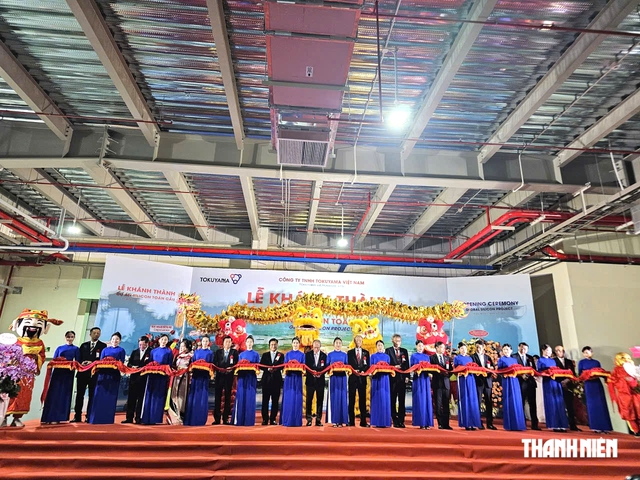 TP.HCM: Khánh thành dự án sản xuất polysilicon với độ tinh khiết cao nhất thế giới