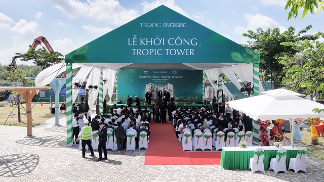 Khởi công khu căn hộ Tropic Tower, Novaland quay trở lại thị trường khu Đông TP.HCM