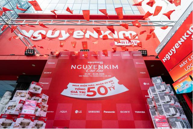 Nguyễn Kim khởi động chiến dịch Red Return, tung loạt chính sách vượt trội cho khách hàng