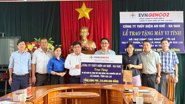Công ty Thủy điện An Khê - Ka Nak tiếp sức chuyển đổi số ở cơ sở