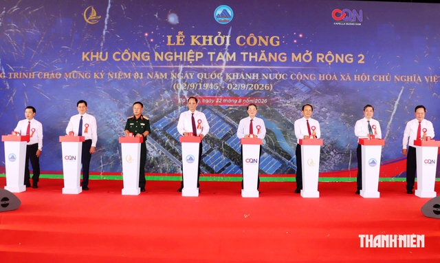 Khu công nghiệp 550 tỉ đồng chính thức khởi công ở phía nam Đà Nẵng