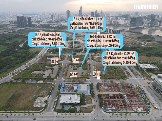 Đấu giá "đất vàng" mang lại cho TP.HCM hàng chục ngàn tỉ đồng