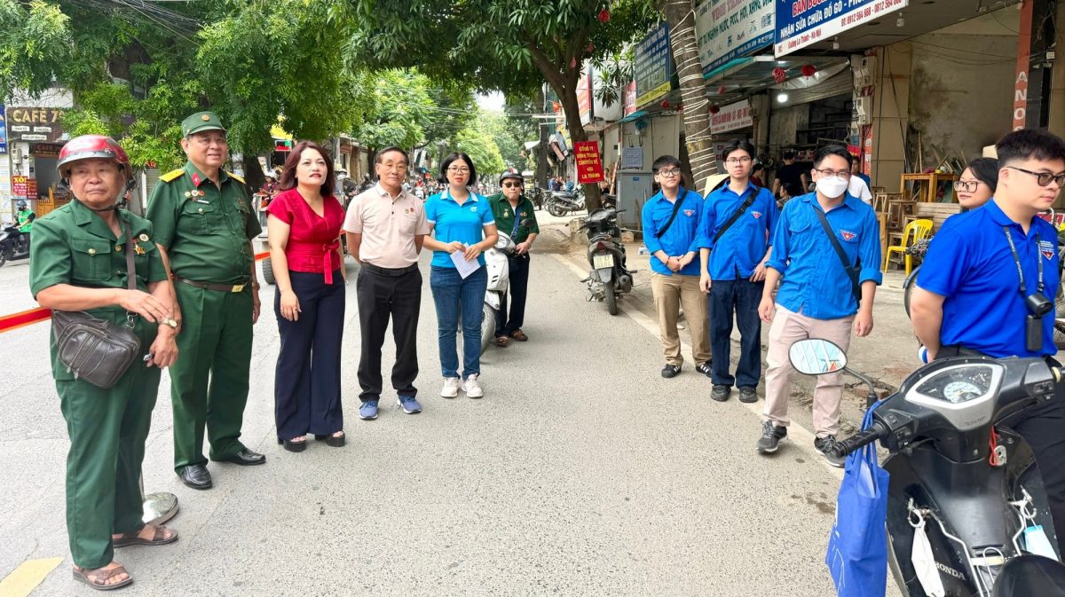 Phường Ô Chợ Dừa tăng cường vận động người dân, đẩy nhanh GPMB dự án bãi đỗ xe tại Vành đai 1